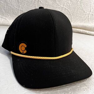 Seedless Premium Brand Clothing Co Black Adjustable Hat Cap 10 yr Anniversary